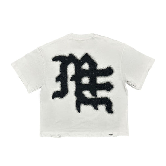 NEVER DIE RHINESTONE END TEE