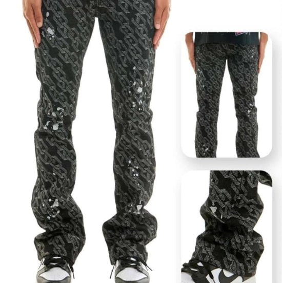 Black chain flare