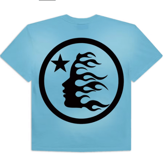 Hell Sports Core Logo Gel T-Shirt Blue