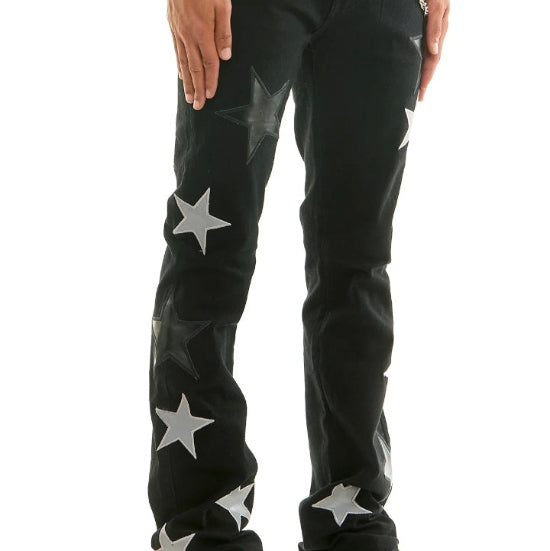 ASTRO SKINNY FLARE JEANS