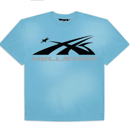 Hell  Sports Core Logo Gel T-Shirt Blue