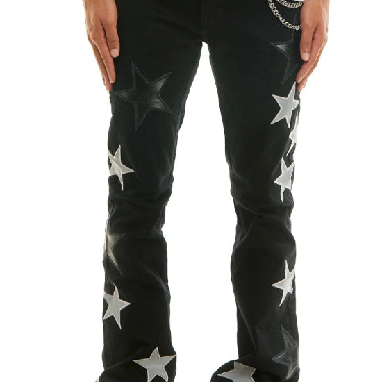 ASTRO SKINNY FLARE JEANS